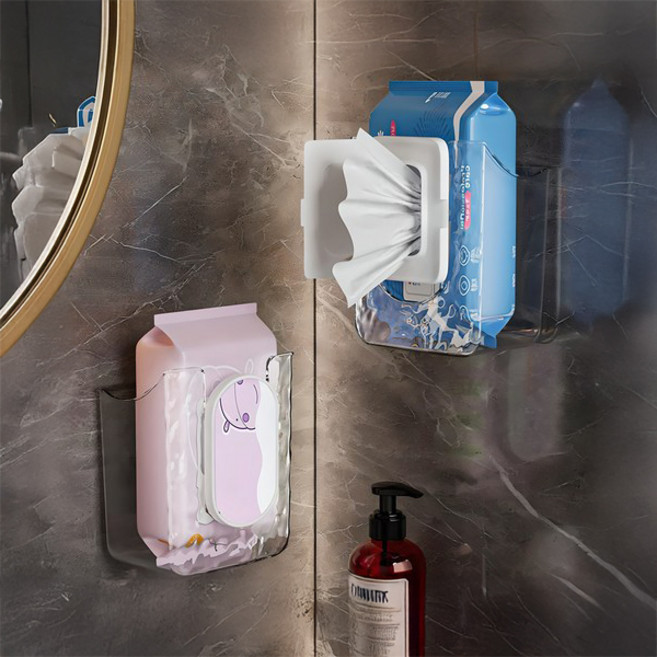 모디루 샹드리에 물티슈 거치 홀더, 3개, 투명