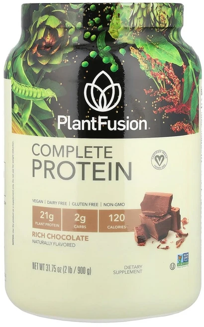 플랜트퓨전 완전 단백질 진한 초콜릿 900g(2lb), 1개, 900g - 쿠팡