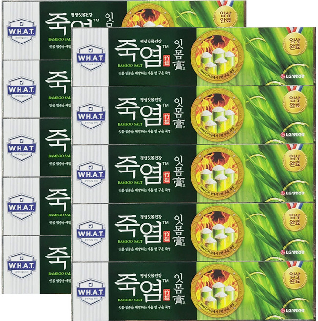 죽염 잇몸고 치약, 120g, 10개