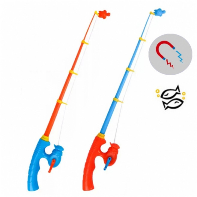 낚시왕 고급형 자석 릴낚싯대 자석낚시놀이 m4.0, 1개