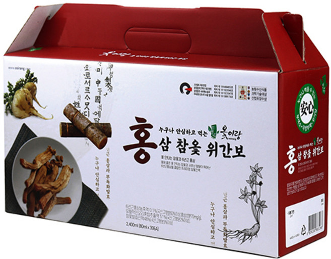 옻이랑 홍삼 참옻 위간보 액기스, 60개, 80ml