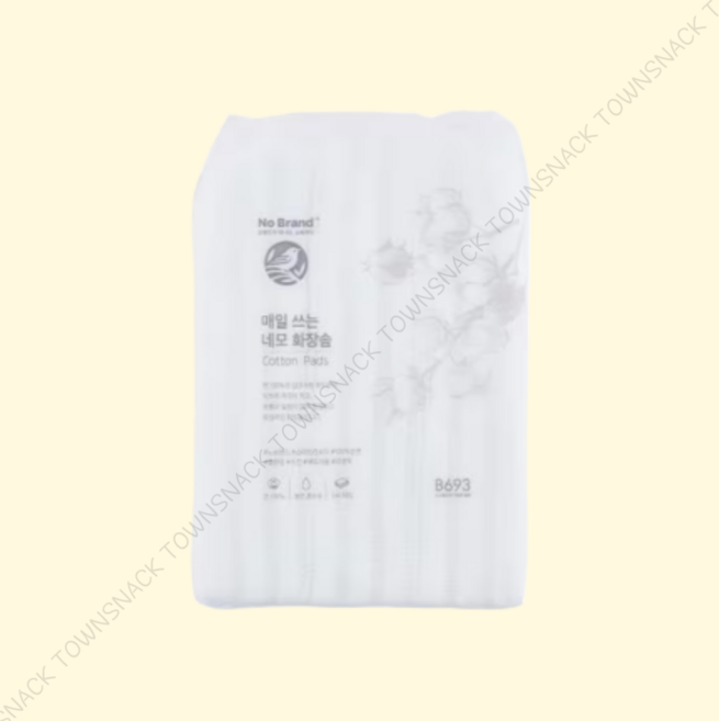노브랜드 매일 쓰는 네모 화장솜, 240개입, 4개