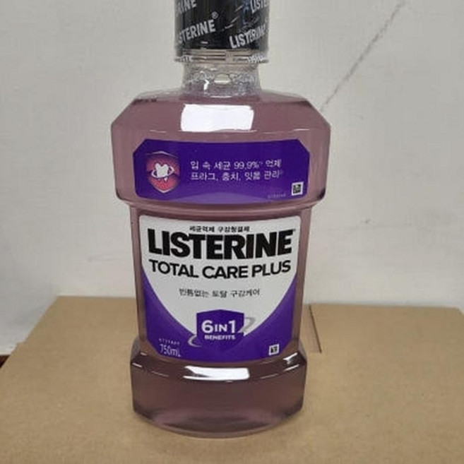 기타 존슨앤존슨 리스테린 토탈케어 플러스 750ml (AD)