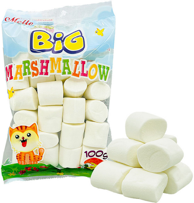 멜로 빅 머쉬멜로우, 100g, 2개