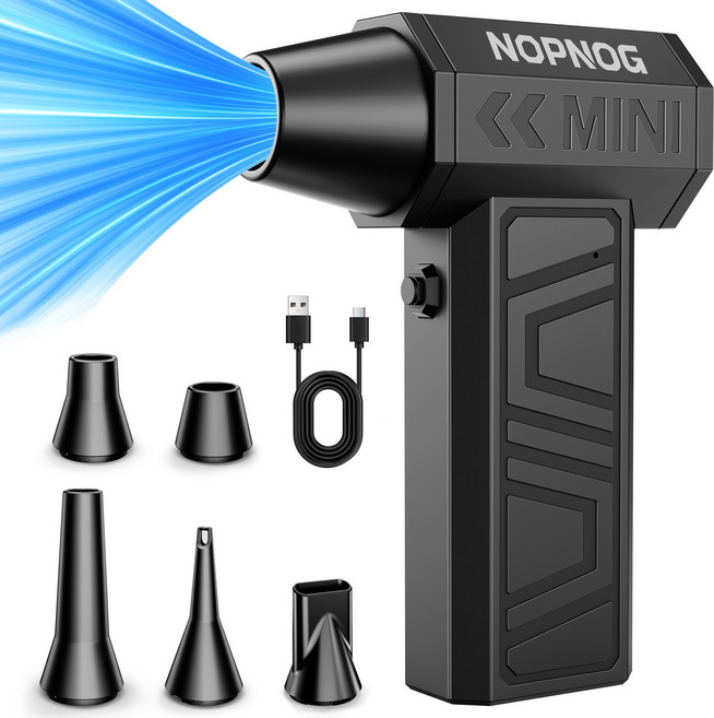 초강력 무선 에어건 미니 차량용 청소기 휴대용 세차 캠핑 터보건 송풍기 X3S, X3/S, 흑색