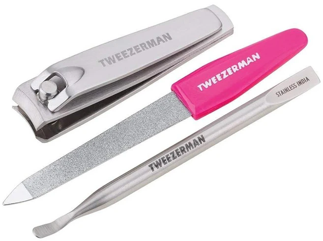 Tweezerman 네일 레스큐 키트 미니 1EA 멀티 137844, 1개 - 쿠팡