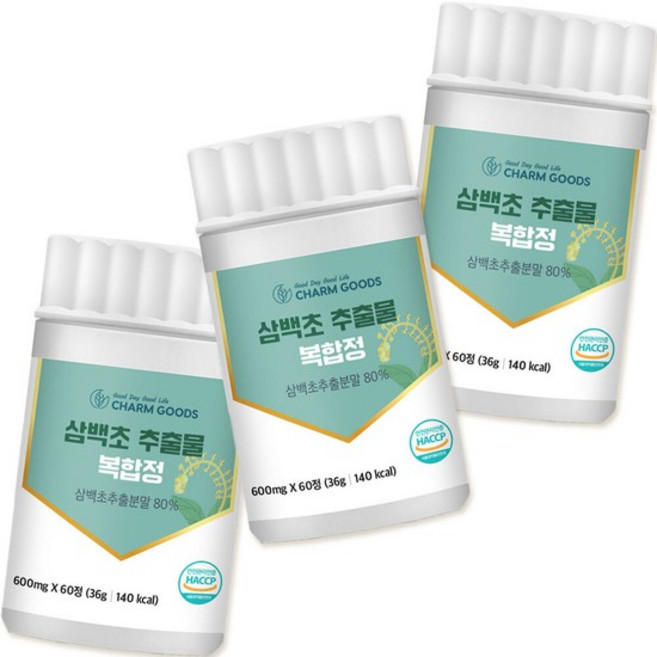 Cgd 삼백초 도라지 맥문동 모과 배 추출물 180정, 상세설명 참조