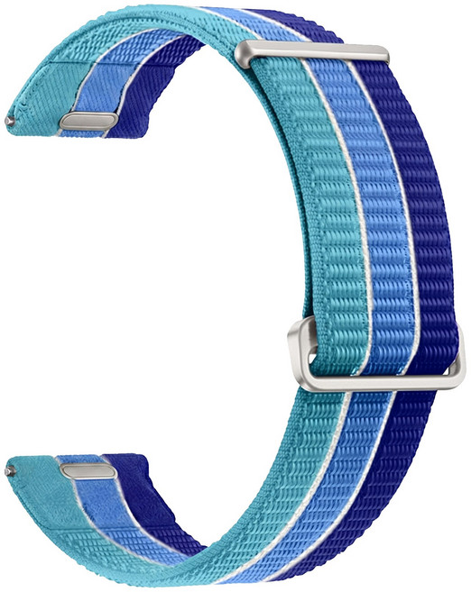 18/20/22mm 나일론 스마트워치 밴드 가민 Forerunner 170 / Venu 4 3 / Suunto Nautic S 호환 교체용 줄, Color 7, 22mm