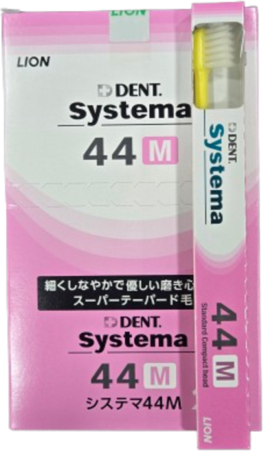 시스테마44M칫솔 작은헤드 부드러운미세모 옵션택일, 1개입, 1개