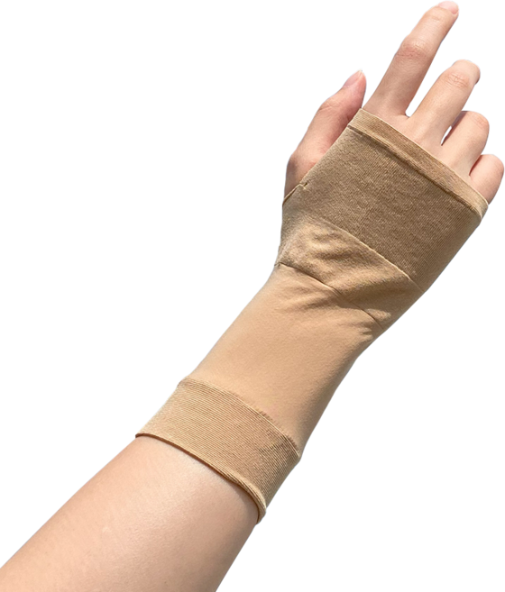 베일리화이트 UV차단 골프 손등 토시 손등덮개 손등가리개 여성 남성 운전 등산 자전거 장갑 살색, 스킨, 1개