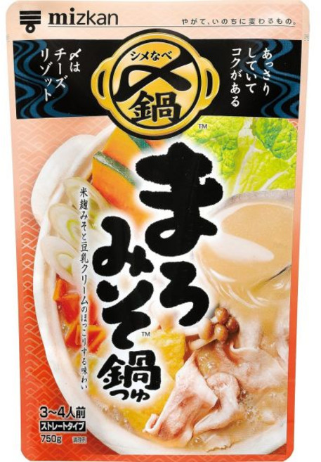 일식 국물 조미료 미쓰카이 삿포로 미소 라멘 전문점 케야키 감수 전골 육수 750g 명점 전골용, 마무리 냄비 부드러운 된장 냄비, 스트레이트, 1개