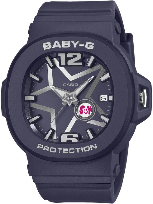 CASIO 卡西歐 BABY-G 女性防護樹脂手錶 BGA-10D-2A1JF