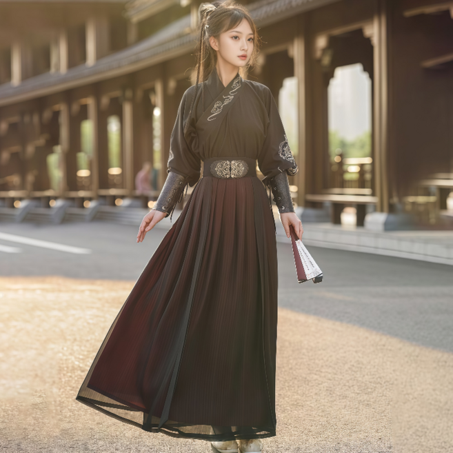 남여공용 무사복 사극 코스튬 호위 무사 옷 협객 검객 코스프레 졸업사진