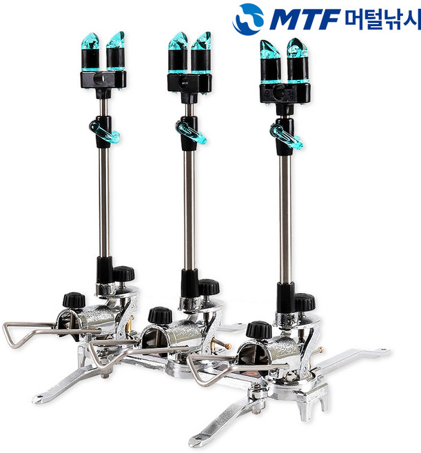 우경 신형 미니 민물 낚시대 받침틀 3단, 단품