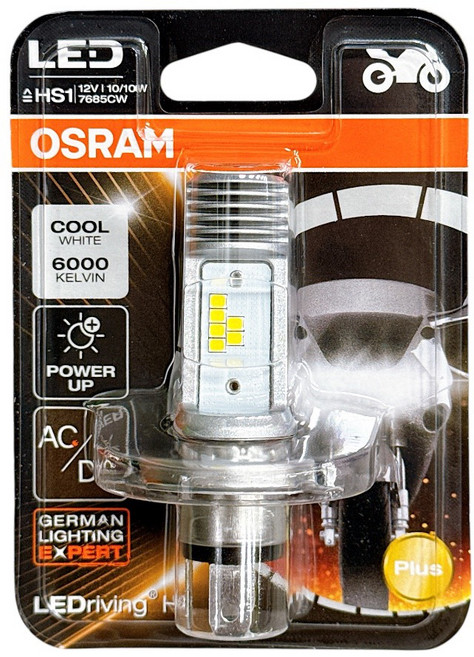 OSRAM LEDriving HS1 6000K LED 機車頭燈, 1個, LED HS1 6000K Plus