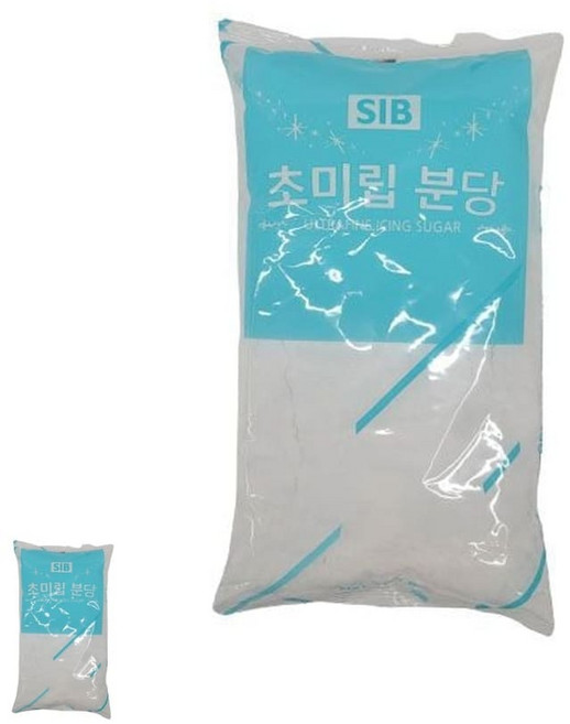 슈가파우더700 부드러운 입자 초미립 슈가파우더 마카롱 케이크 아이싱 디저트 홈베이킹 재료 분당 700g, 본상품
