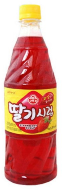 DH 슬러시 딸기향 시럽, 1kg, 9개