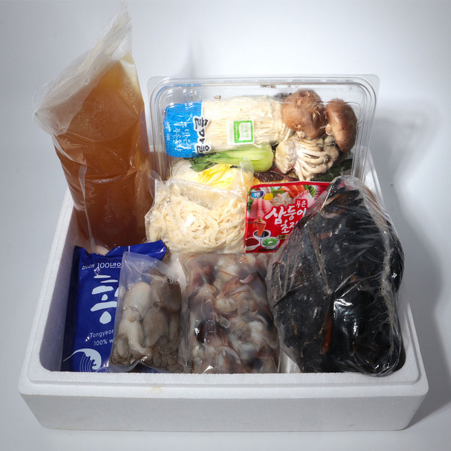 새조개 쭈꾸미 샤브샤브 세트 새꾸미 2~3인분 제철 해물 밀키트, 1개, 3kg