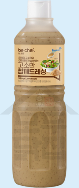 비셰프 고소한 참깨드레싱, 990g, 1개