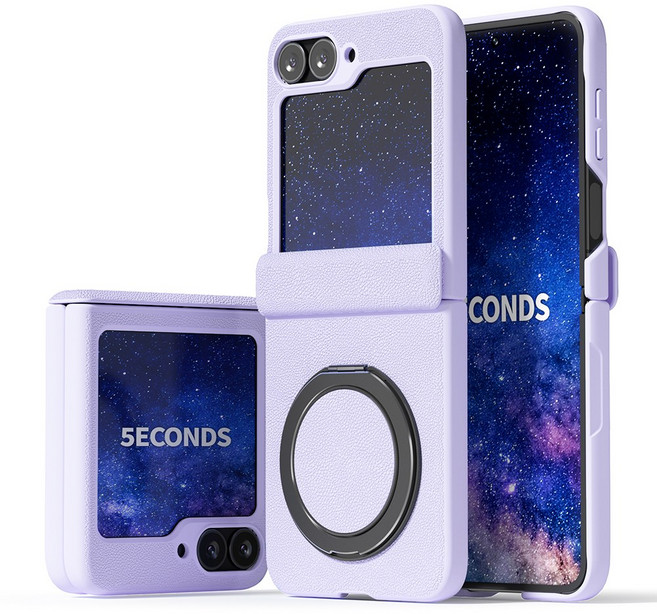 5세컨즈 갤럭시 Z플립6 타틀리 스탠드 맥세이프 힌지보호 케이스 F741