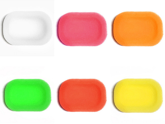 스펀지 비누받침대 비누대, 스펀지비누받침대_레드, 1개