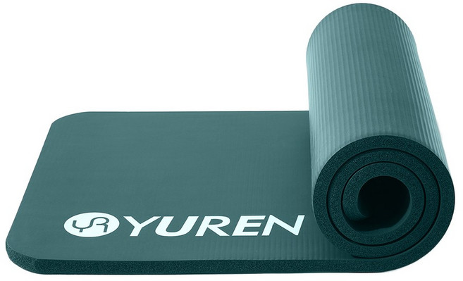 유렌 NBR 두꺼운 요가매트 20mm 푹신한 운동매트, 다크 그린, 1개