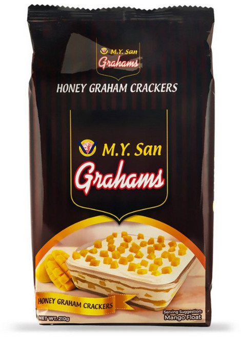 그라함스 허니 크래커 (M.Y. San Grahams Honey Graham Crackers), 210g, 1개