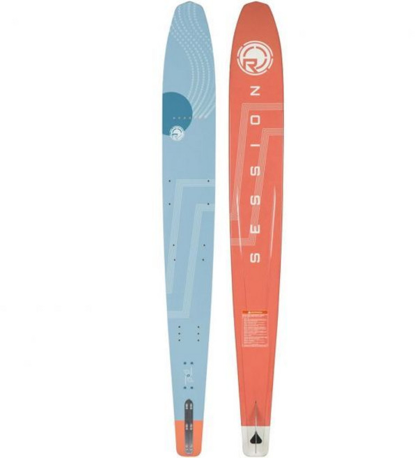 레이더 워터 스키 여성용 세션 산호 / 하늘색, 65"