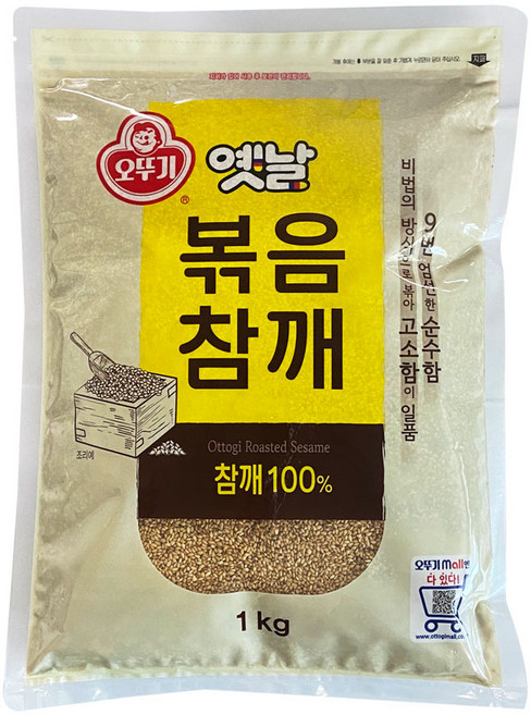 오뚜기 옛날 볶음 참깨, 1kg, 4개