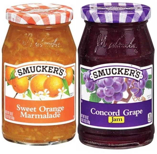 오렌지 마멀레이드 +포도 잼, 1개, 510g