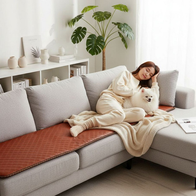 3H한일온열기 탄소 그래핀 EMF 퀼팅 3인 4인 병원용 미니 전기방석 쇼파 온열 싱글 매트 장판 요, 샤인다이아4인방석, 55x180cm