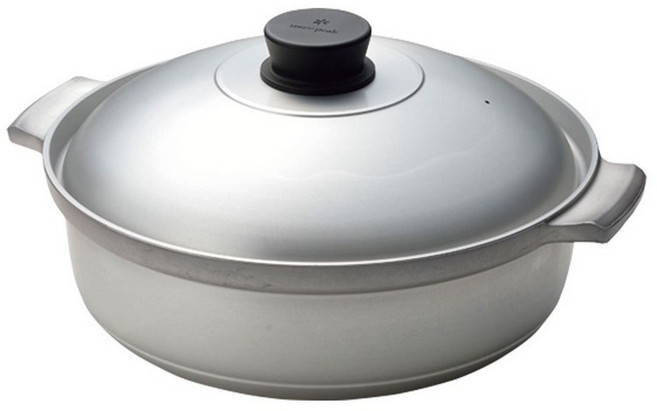 스노우 피크(snow peak) 노연 냄비 30 [3-4인용] CS-250, 야생 잔치냄비 30 34인분, 단품, 상세페이지 참조, 1개