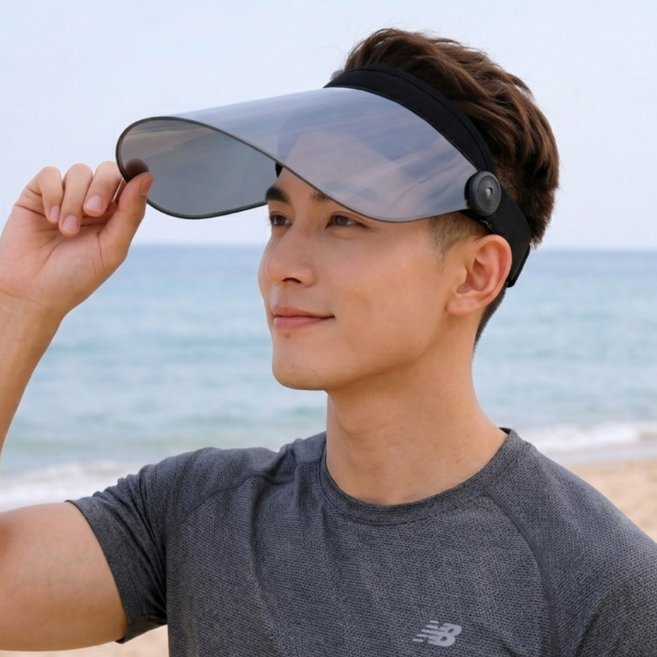 리커전 자외선 차단 농사 밭일 썬캡 남성용