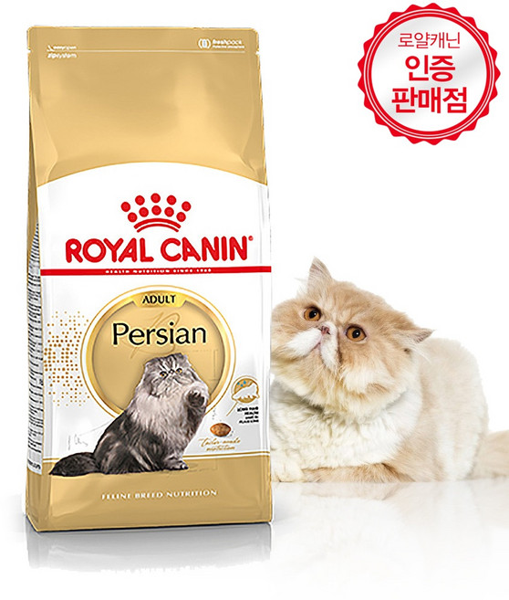 로얄캐닌 고양이 사료 페르시안 어덜트 800g(400gX2개) 묘종별 맞춤사료, 닭+오리, 400g, 2개