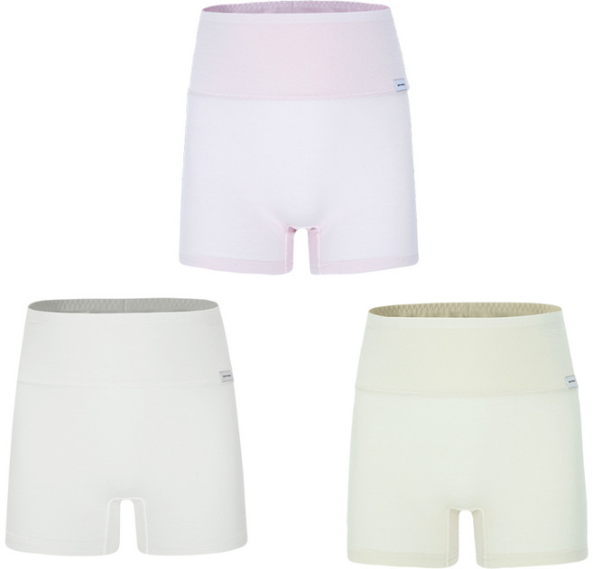 [국내생산] [텐셀 모달] 베베루아 로이로이 여아 아동 키즈 드로즈 팬티SET 3개입