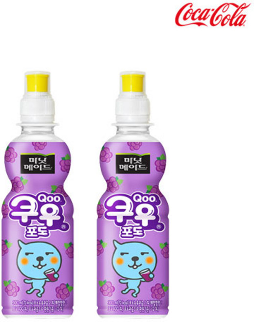 미닛메이드 쿠우 포도, 300ml, 24개