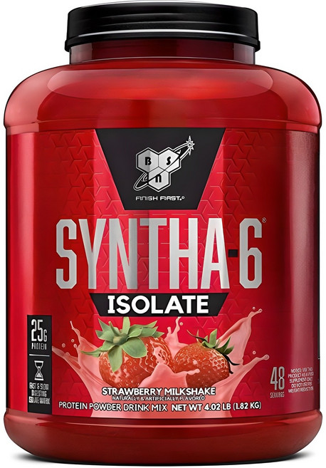 비에스엔 신타-6 아이솔레이트 프로틴 파우더 드링크 믹스 단백질 보충제, 1.82kg, 1개