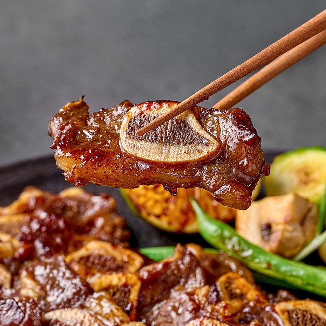 양념 LA갈비 800g 한입갈비 소고기 갈비