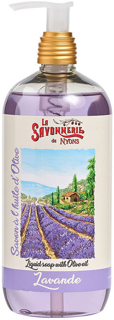 라 사본느리 드 니옹 프랑스 자연유래 퍼퓸 리퀴드 솝 라벤더, 1개, 500ml