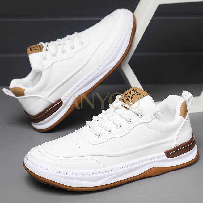 사계절 남성 구두 경량 편안한 캐주얼화 통기성 만능 스타일 운동화 통기성 부드러운 밑창