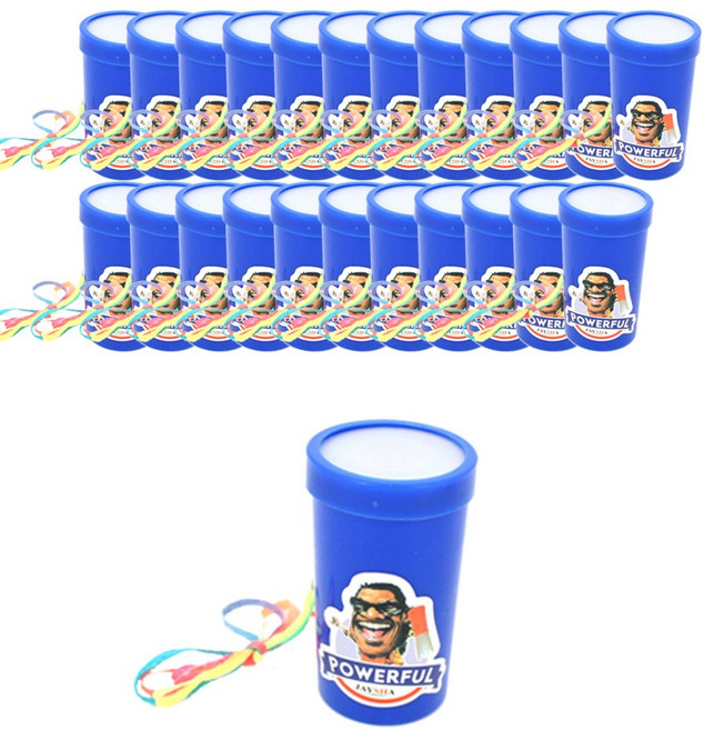 스투피드 미니 원통 나팔 24개입, 1세트, 블루