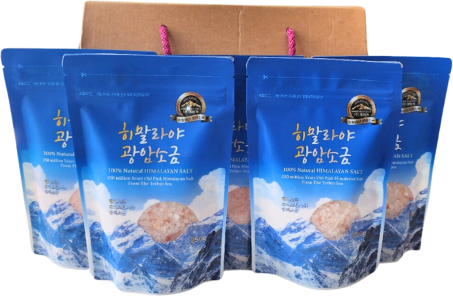 광암 히말라야 핑크솔트 선물세트, 1개, 1.25kg