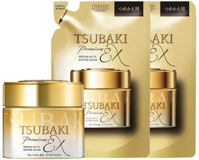 TSUBAKI 絲波綺 金耀瞬護髮膜組 奢華護髮體驗, 1組