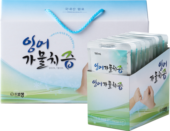 보생 국내산 잉어가물치즙 ( 산모 음식 산후조리 산후 식품 및 출산선물 명절 선물 ), 60개, 100ml