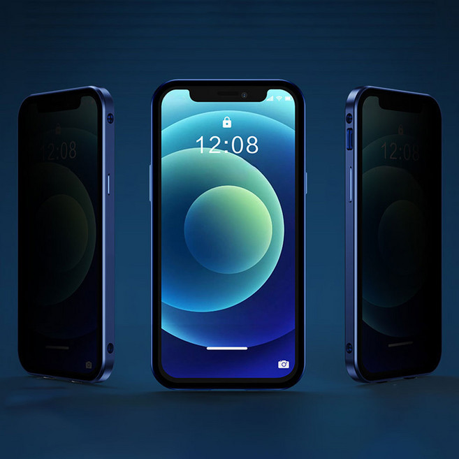 아이폰16프로맥스 사생활보호 마그네틱 풀커버 케이스