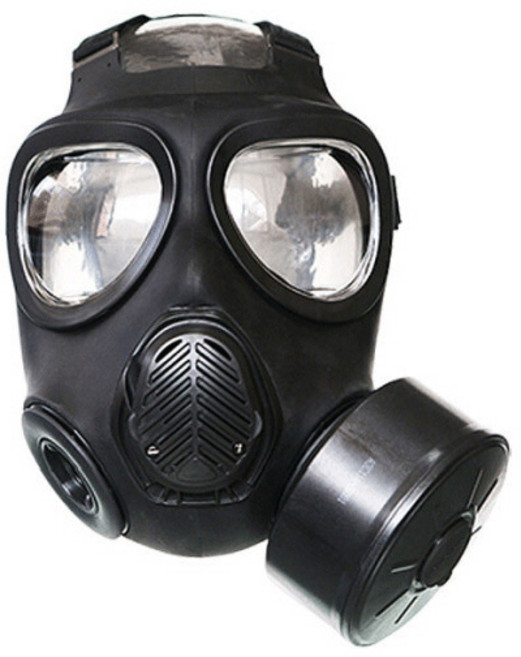 K3방독면(C3방독면 후속)/군용방독면/핵전쟁/방사능/방독마스크/화학무기/비상마스크, 1개