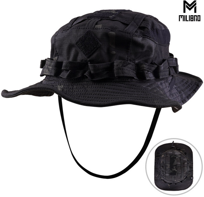 도미넌트 부니햇 - 군용 군인 간부 훈련 단체 밀리터리 모자 아미 캠핑 낚시 카모플라주 서바이벌