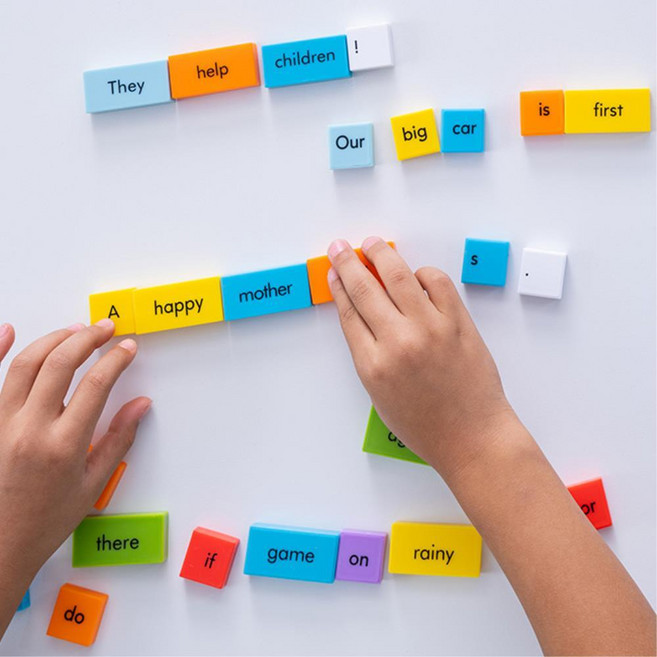 초등 영어교구 문장만들기 영어수업교구 엄마표 유아영어교구 어린이, 1개