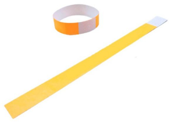 종이밴드 야광입장권 콘서트티켓 파티용품 10개 입장밴드 손목팔찌