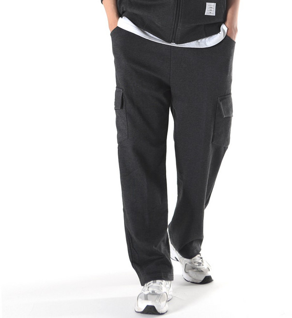 남자 카고 트레이닝바지 팬츠 일자 츄리닝 추리닝 남성 M-3XL